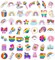 Stickers for Kids,100 PCS Stickers Pack,Rainbow Sticker,Cute Colorful Waterproof Vinyl Art Sticker.Stickers for Water Bottles,Skateboards and Notebooks,Sticker for Teens Girls Kids